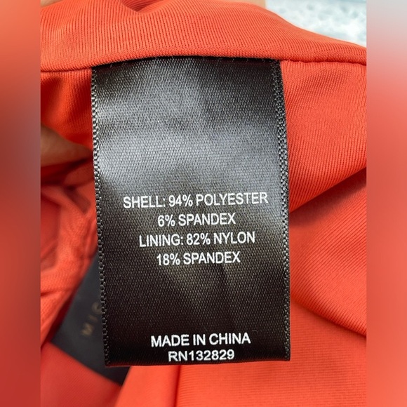 Michael Costello x REVOLVE Coen Mini Dress in Orange size small - Picture 11 of 12